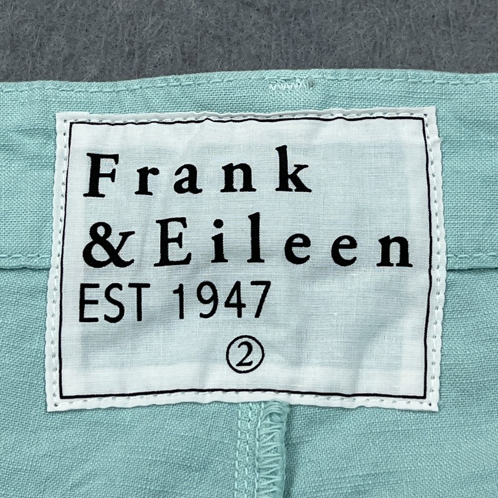 Frank‎ & Eileen Jogger Women's 2 Jameson Utility Pants Italian Chino Flax 29x26 - Picture 3 of 14